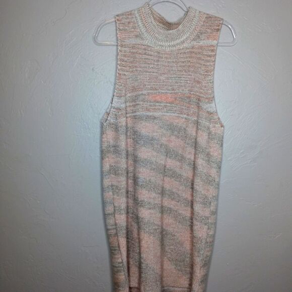 Free People High Neck Sleeveless Sweater Dress - Picture 1 of 4